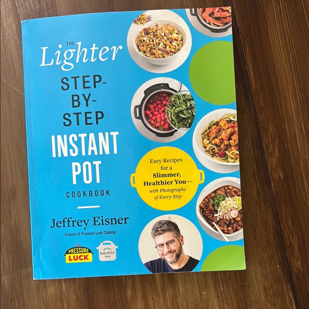 Blue and Green Instant Pot Cookbook for Healthy Cooking